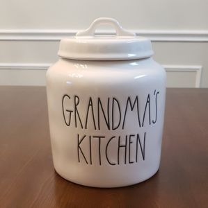 Rae Dunn "Grandma's Kitchen" Cannister